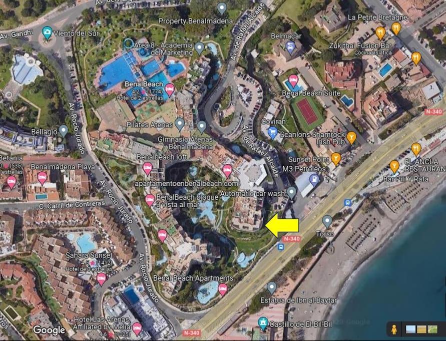 Bil Bil Beach - Benalbeach Benalmadena Bagian luar foto